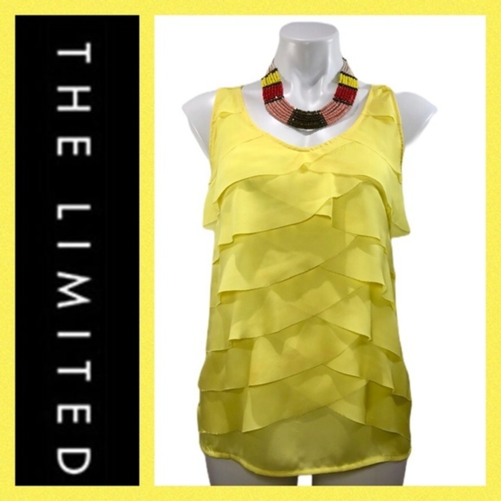 The Limited Ruffle Layered Sleeveless Top
